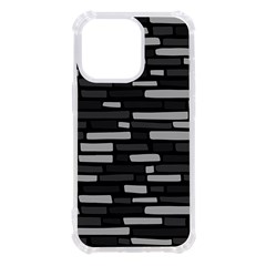 Black And Grey Wall Iphone 13 Pro Tpu Uv Print Case