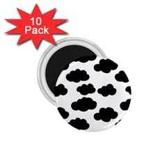 Black Clouds 1 75  Magnets (10 Pack)  by ConteMonfrey