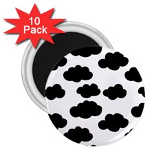 Black Clouds 2 25  Magnets (10 Pack)  by ConteMonfrey