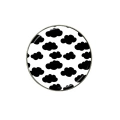 Black Clouds Hat Clip Ball Marker (4 Pack)