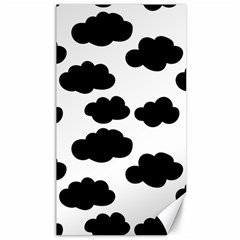 Black Clouds Canvas 40  X 72  by ConteMonfrey