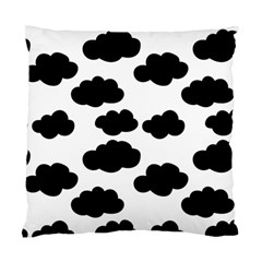 Black Clouds Standard Cushion Case (one Side) by ConteMonfrey