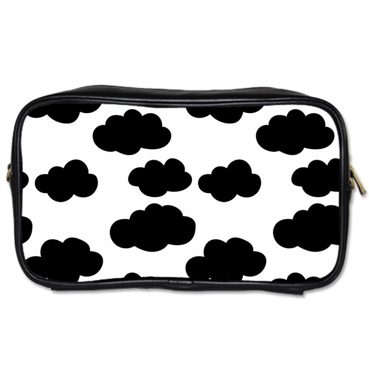 Black clouds Toiletries Bag (Two Sides)