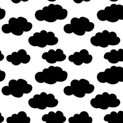 Black Clouds Play Mat (rectangle) by ConteMonfrey