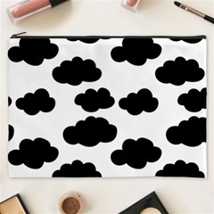 Black Clouds Cosmetic Bag (xxxl) by ConteMonfrey