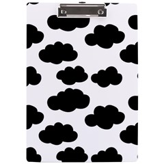 Black Clouds A4 Acrylic Clipboard by ConteMonfrey