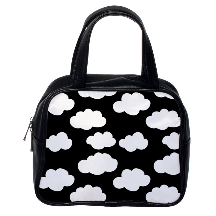 BW Clouds Classic Handbag (One Side)