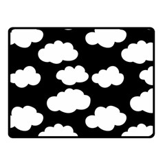 Bw Clouds Fleece Blanket (small) by ConteMonfrey