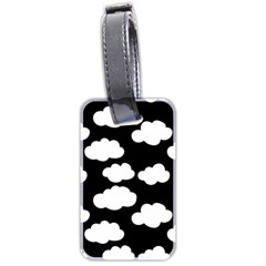 Bw Clouds Luggage Tag (two Sides) by ConteMonfrey