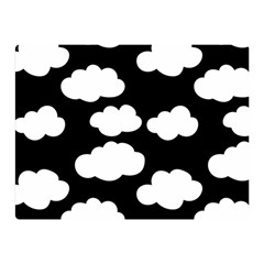 Bw Clouds Two Sides Premium Plush Fleece Blanket (mini) by ConteMonfrey