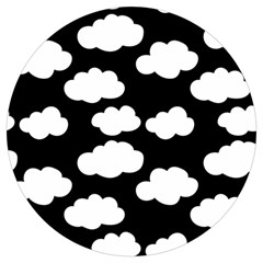 Bw Clouds Round Trivet by ConteMonfrey