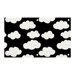 Bw Clouds Banner And Sign 5  X 3  by ConteMonfrey