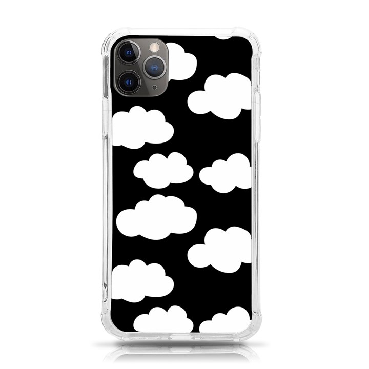 BW Clouds iPhone 11 Pro Max 6.5 Inch TPU UV Print Case