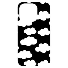 Bw Clouds Iphone 14 Pro Black Uv Print Case by ConteMonfrey