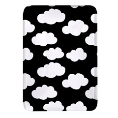 Bw Clouds Rectangular Glass Fridge Magnet (4 Pack) by ConteMonfrey