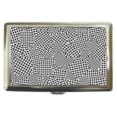 Geometric Noir Pattern Cigarette Money Case