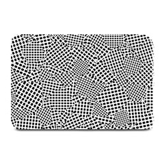 Geometric Noir Pattern Plate Mats by dflcprintsclothing