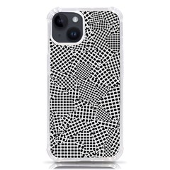 Geometric Noir Pattern iPhone 14 TPU UV Print Case