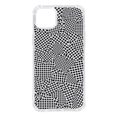 Geometric Noir Pattern Iphone 14 Plus Tpu Uv Print Case by dflcprintsclothing