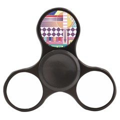 Abstract Shapes Colors Gradient Finger Spinner by Simbadda