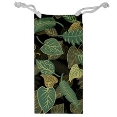 Autumn Fallen Leaves Dried Leaves Jewelry Bag