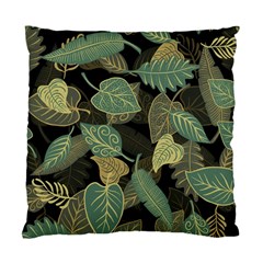 Autumn Fallen Leaves Dried Leaves Standard Cushion Case (two Sides) by Simbadda