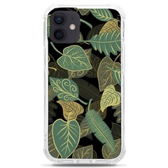 Autumn Fallen Leaves Dried Leaves Iphone 12 Mini Tpu Uv Print Case	 by Simbadda