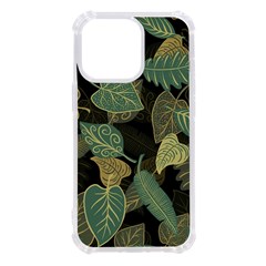 Autumn Fallen Leaves Dried Leaves Iphone 13 Pro Tpu Uv Print Case by Simbadda