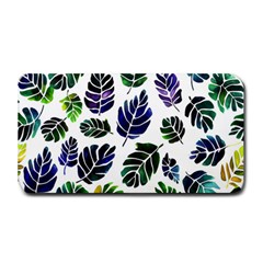 Leaves Watercolor Ornamental Decorative Design Medium Bar Mat by Simbadda