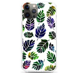 Leaves Watercolor Ornamental Decorative Design Iphone 12 Pro Max Tpu Uv Print Case by Simbadda