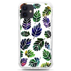 Leaves Watercolor Ornamental Decorative Design Iphone 12 Mini Tpu Uv Print Case	 by Simbadda