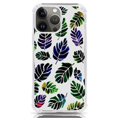 Leaves Watercolor Ornamental Decorative Design Iphone 13 Pro Max Tpu Uv Print Case by Simbadda