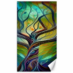 Tree Magical Colorful Abstract Metaphysical Canvas 40  X 72  by Simbadda