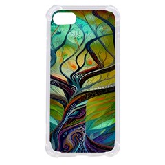 Tree Magical Colorful Abstract Metaphysical Iphone Se by Simbadda