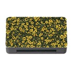 Sunflowers Yellow Flowers Flowers Digital Drawing Memory Card Reader with CF Front