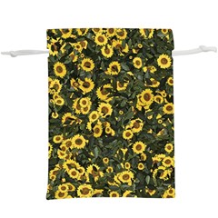 Sunflowers Yellow Flowers Flowers Digital Drawing Lightweight Drawstring Pouch (xl) by Simbadda