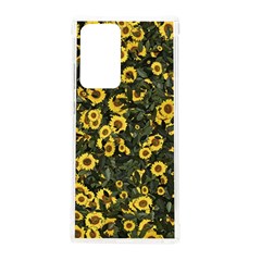 Sunflowers Yellow Flowers Flowers Digital Drawing Samsung Galaxy Note 20 Ultra Tpu Uv Case by Simbadda