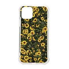 Sunflowers Yellow Flowers Flowers Digital Drawing Iphone 11 Pro 5 8 Inch Tpu Uv Print Case by Simbadda