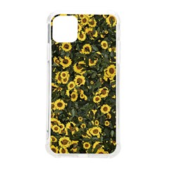 Sunflowers Yellow Flowers Flowers Digital Drawing Iphone 11 Pro Max 6 5 Inch Tpu Uv Print Case by Simbadda