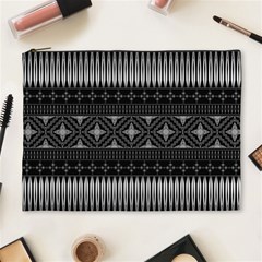 Abstract Art Artistic Backdrop Black Brush Card Cosmetic Bag (xl) by Simbadda