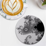 Apple Males Almond Bread Abstract Mathematics UV Print Round Tile Coaster Front