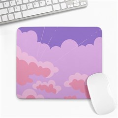 Sky Nature Sunset Clouds Space Fantasy Sunrise Large Mousepad by Simbadda