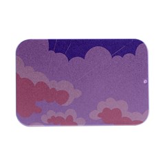 Sky Nature Sunset Clouds Space Fantasy Sunrise Open Lid Metal Box (silver)   by Simbadda