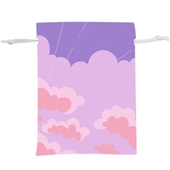 Sky Nature Sunset Clouds Space Fantasy Sunrise Lightweight Drawstring Pouch (xl) by Simbadda