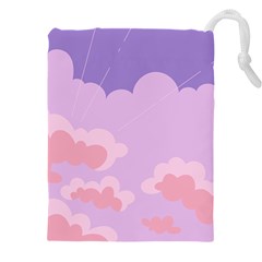 Sky Nature Sunset Clouds Space Fantasy Sunrise Drawstring Pouch (4xl)