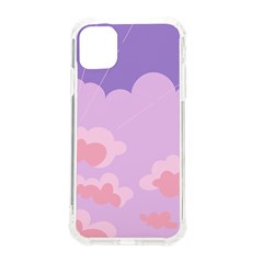 Sky Nature Sunset Clouds Space Fantasy Sunrise Iphone 11 Tpu Uv Print Case by Simbadda