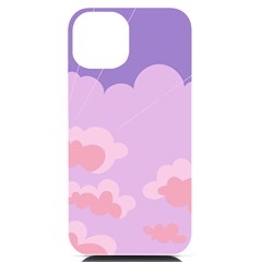 Sky Nature Sunset Clouds Space Fantasy Sunrise Iphone 14 Black Uv Print Case by Simbadda