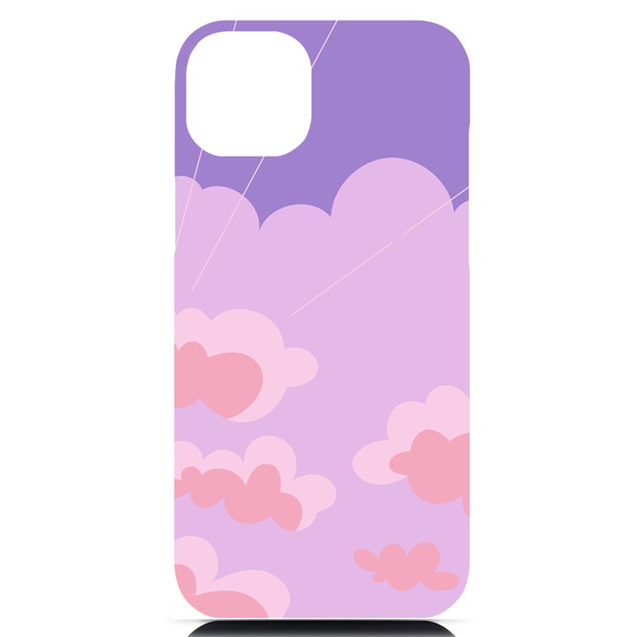 Sky Nature Sunset Clouds Space Fantasy Sunrise iPhone 14 Plus Black UV Print Case