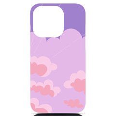 Sky Nature Sunset Clouds Space Fantasy Sunrise Iphone 14 Pro Black Uv Print Case by Simbadda