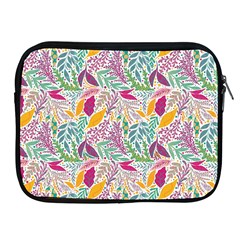 Leaves Colorful Leaves Seamless Design Leaf Apple Ipad 2/3/4 Zipper Cases by Simbadda